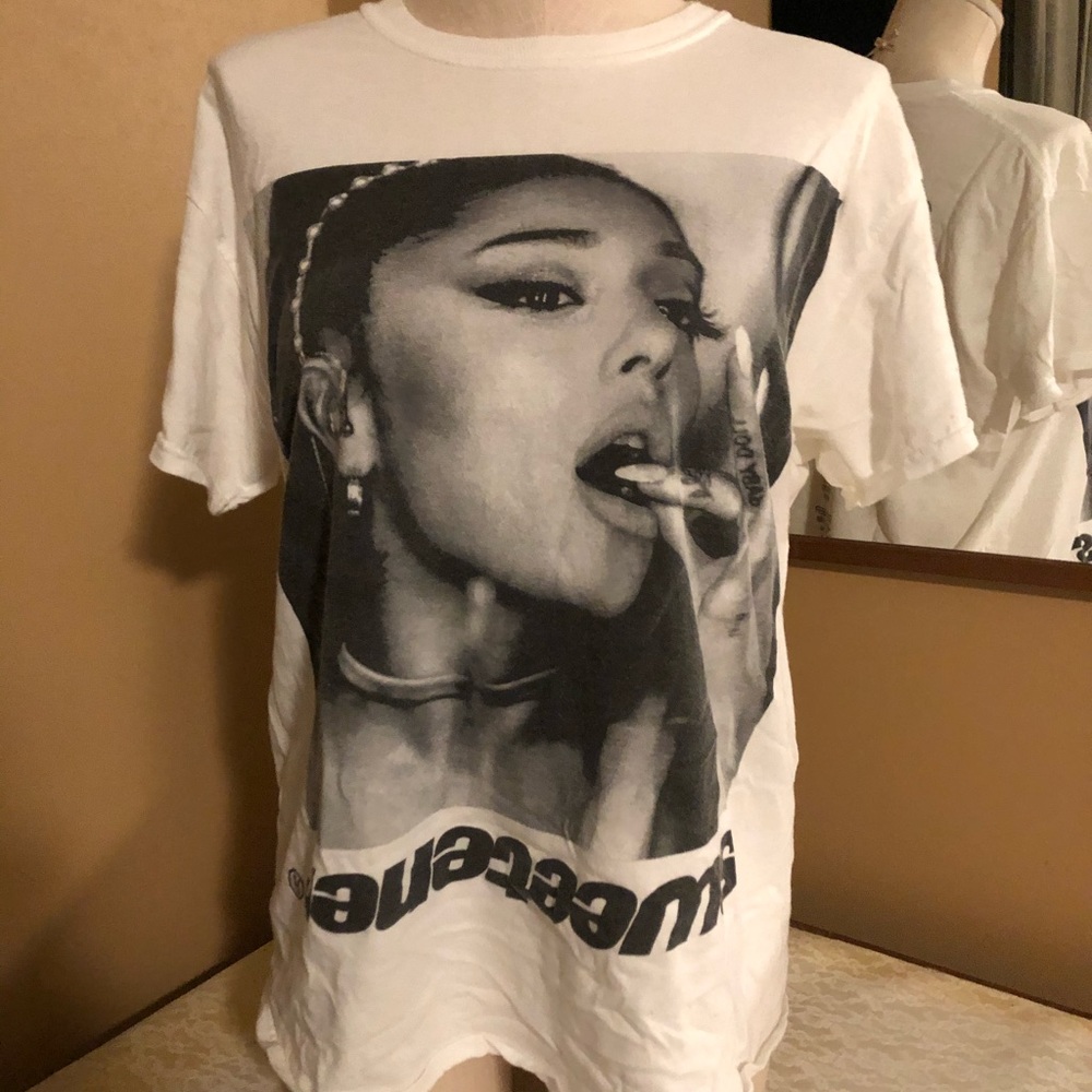 ariana grande sweetener/thank u,next tour tee